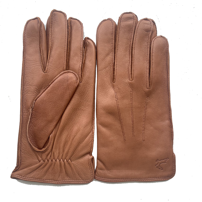 Wool Glove Lined - Hochwertige Herren-Handschuhe aus Hirschleder, für Herren,
