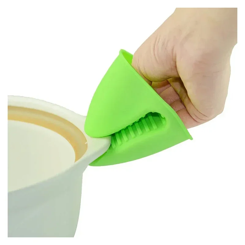 Oven Mitt Silicone - Silikon-Ofenhandschuhe, hitzebeständig, 2 Stück, rutschfeste Quetschgriffe,