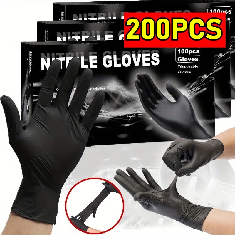 Nitrile Mechanic Glove - Einweg-Nitril-Handschuhe, wasserdicht, zum Geschirrspülen, für Küche