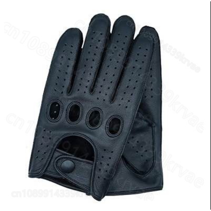 Leather Driving Glove - Atmungsaktive Fahrhandschuhe Herrenhandschuh Echtes Leder Motorradhandschuhe