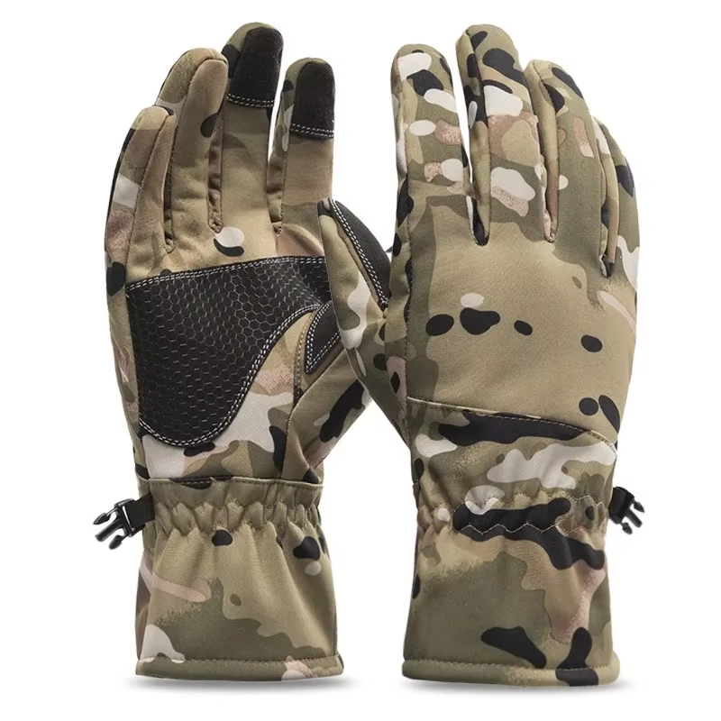 Ski Glove Waterproof - Taktische Outdoor-Tarnhandschuhe für Jagd, Angeln, Wasserdicht,