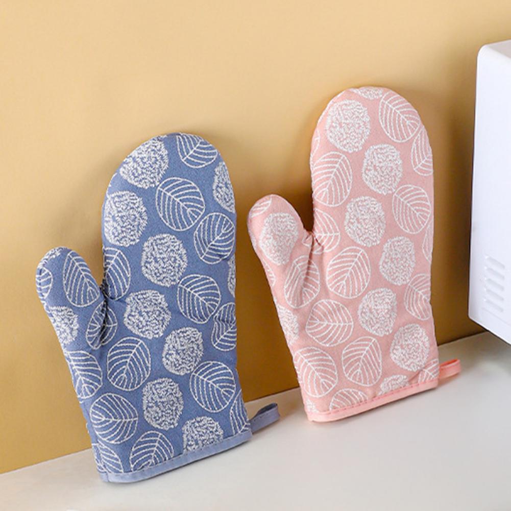 Oven Mitt Silicone - 2 Stück hitzebeständige Ofenhandschuhe, rutschfeste Silikonhandschuhe