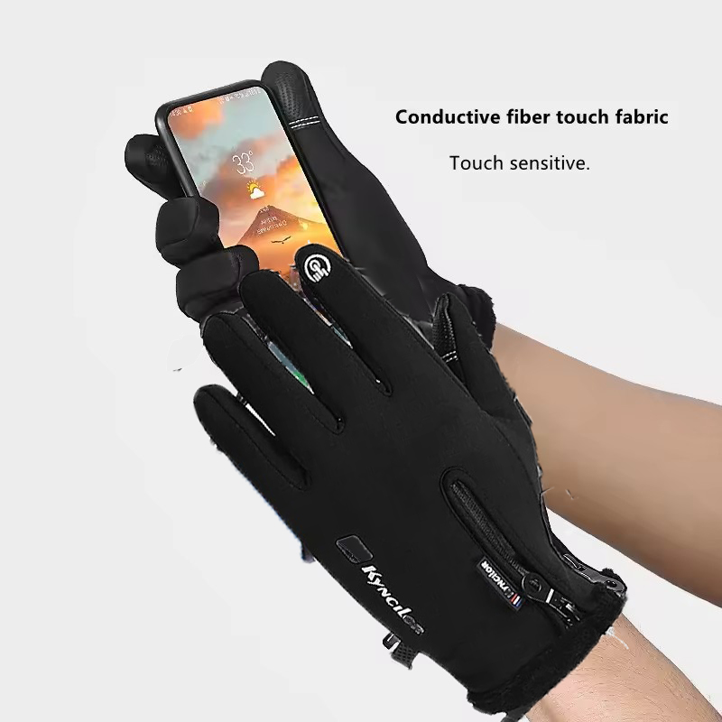 Ski Glove Waterproof - Kyncilor Motorradhandschuhe Winter Warme Schutzausrüstung Winddichte