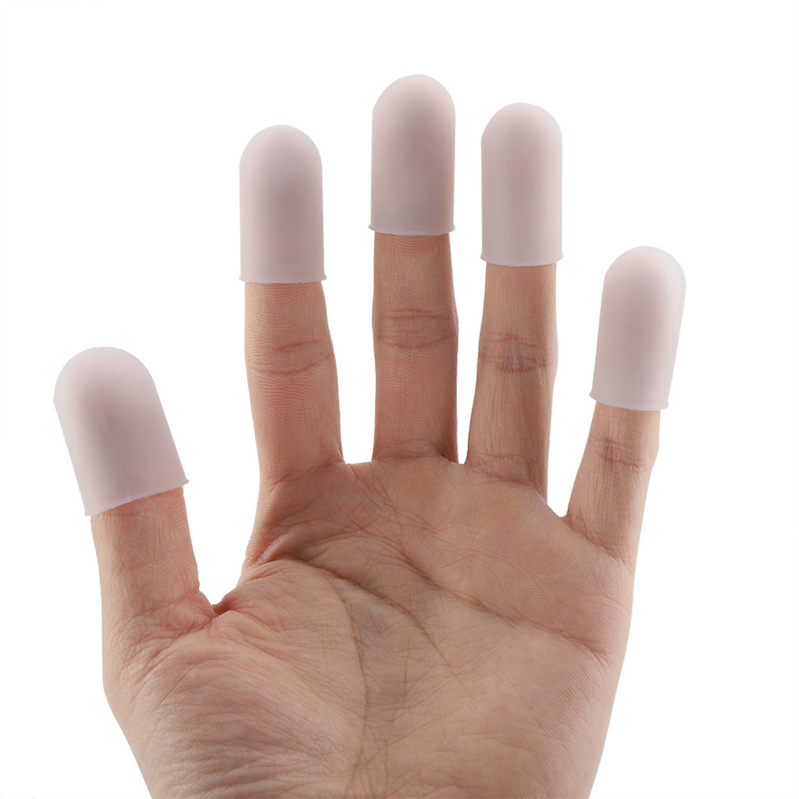 Oven Mitt Silicone - 5 stücke Silikon Fingers chutz Daumen
