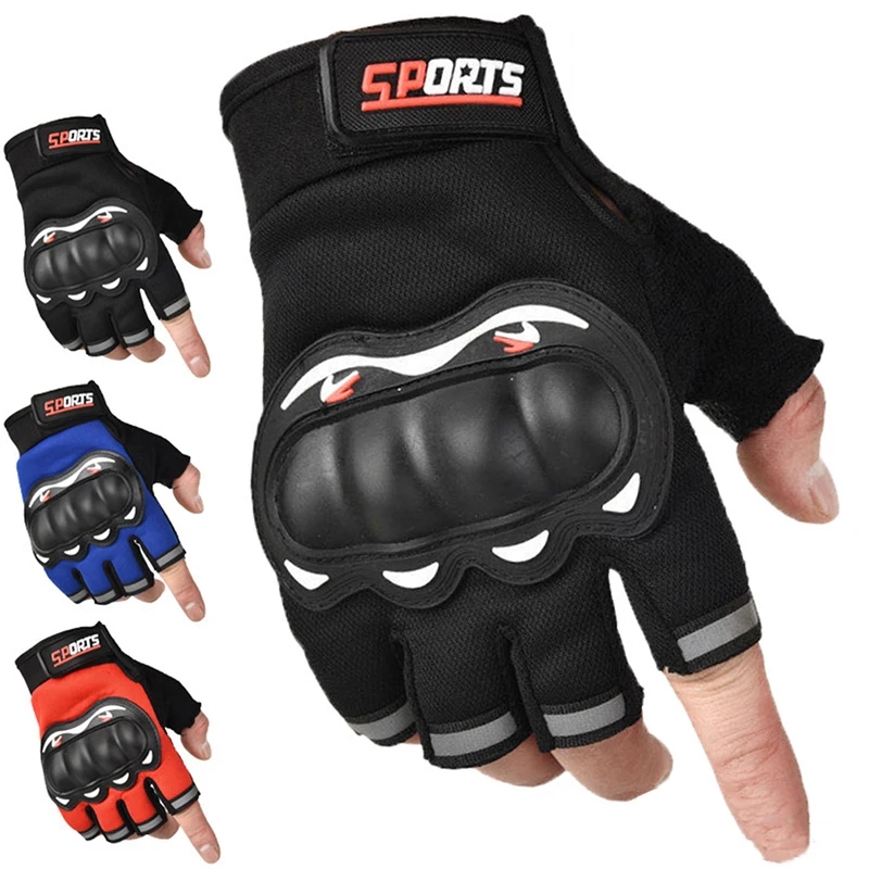 Motorcycle Glove Knuckle - Herren Motorradhandschuhe Voll-/Halbfinger Taktische Knöchel Schützende