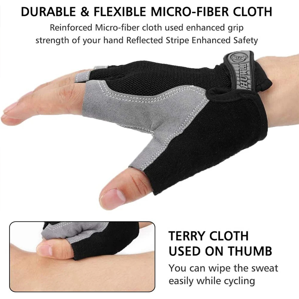Rutschfeste Halbfinger-Trainin – Workout Glove Gym Bewertung und Preis