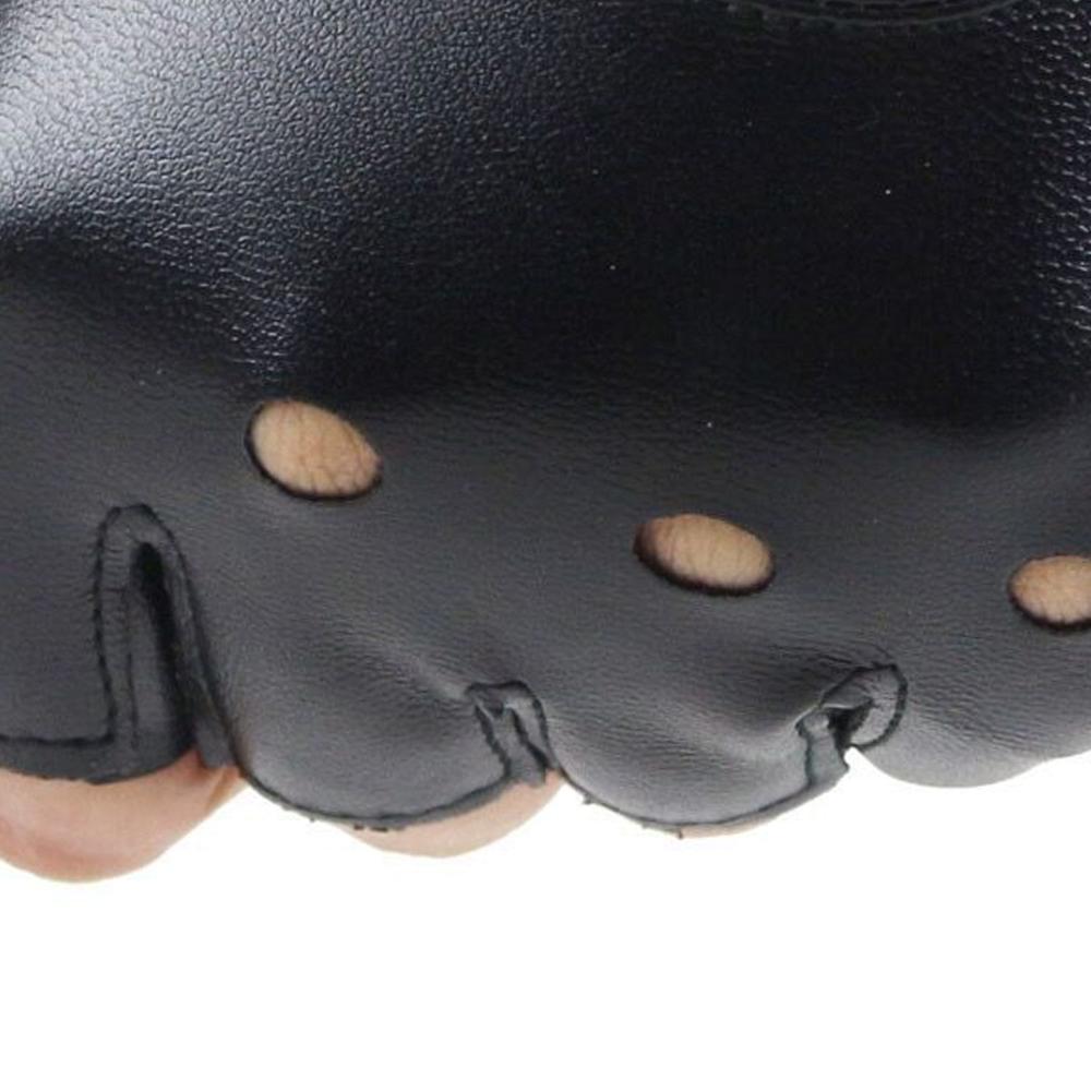 Unisex finger less fahren pu L – Leather Driving Glove Bewertung und Preis