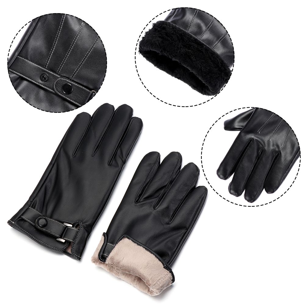 Herren Fleece Thermo Leder han – Leather Driving Glove Bewertung und Preis