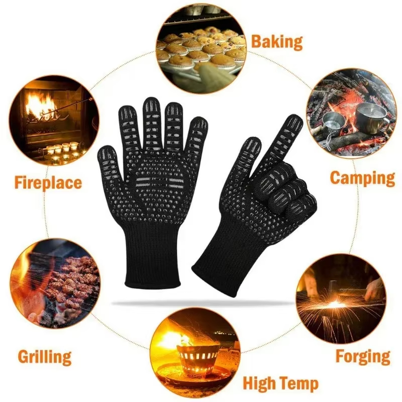 Einteilige Grillhandschuhe, ho – Oven Mitt Silicone Bewertung und Preis