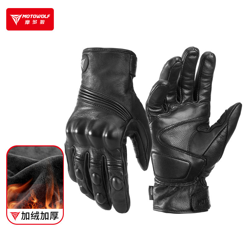 Winter-Motorradhandschuhe für  – Motorcycle Glove Knuckle Bewertung und Preis