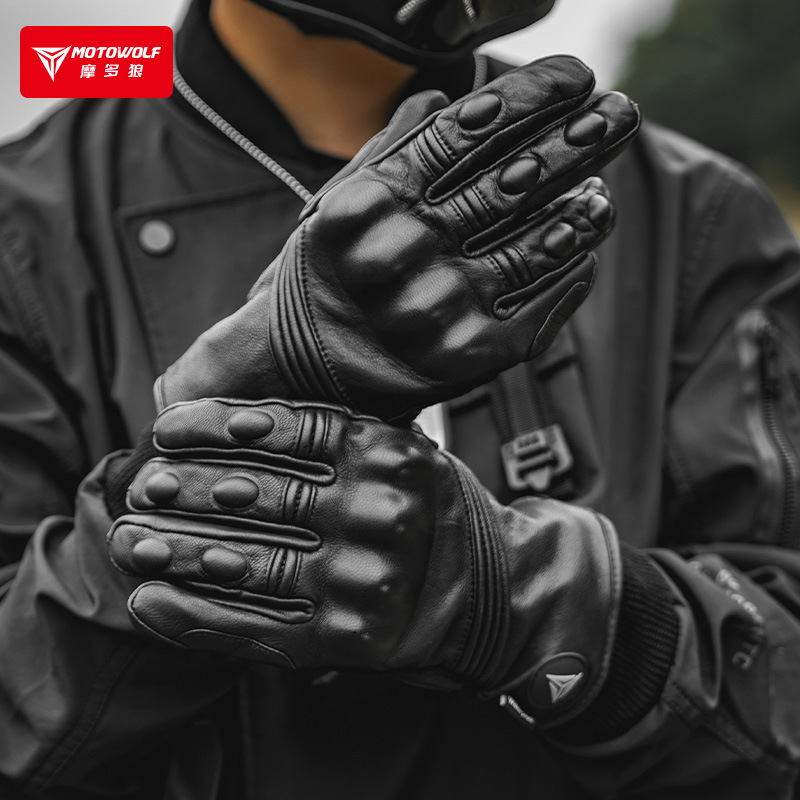 Winter-Motorradhandschuhe für  – Motorcycle Glove Knuckle Bewertung und Preis