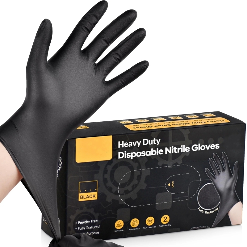 20 Stück schwarze Einweg-Nitri – Nitrile Mechanic Glove Bewertung und Preis