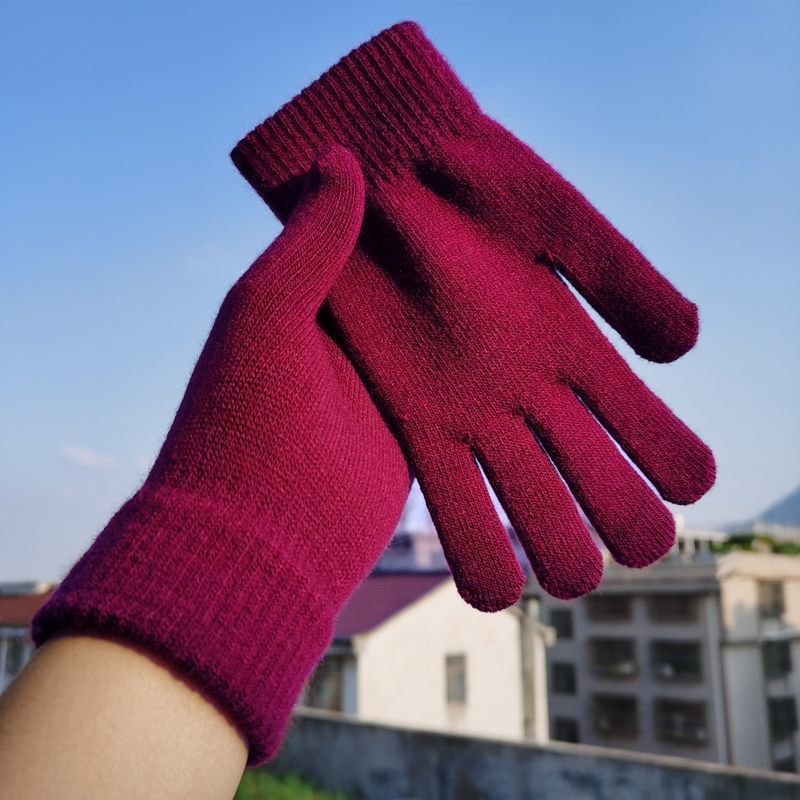 Gestrickte Wollhandschuhe für  – Wool Glove Lined Bewertung und Preis