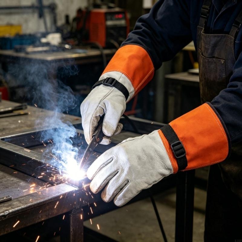 14-Zoll-Schweißhandschuhe aus  – Heat Resistant Glove Bewertung und Preis