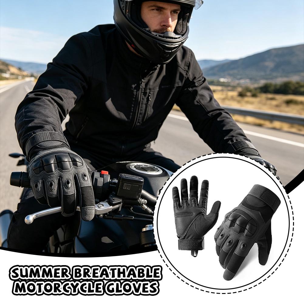Sommer-Motorradhandschuhe mit  – Motorcycle Glove Knuckle Bewertung und Preis