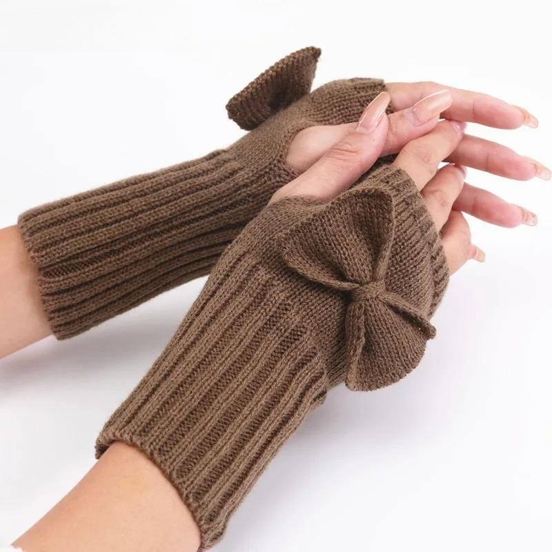 Gestrickte fingerlose Handschu – Fingerless Glove Knit Bewertung und Preis