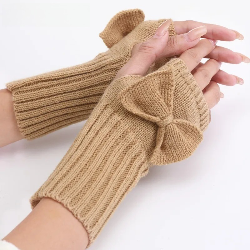 Gestrickte fingerlose Handschu – Fingerless Glove Knit Bewertung und Preis