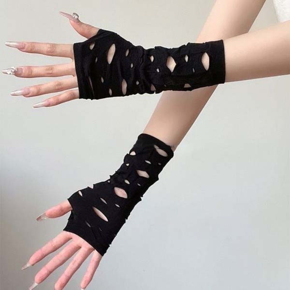 Ärmelüberzüge, zerrissene Arms – Fingerless Glove Knit Bewertung und Preis