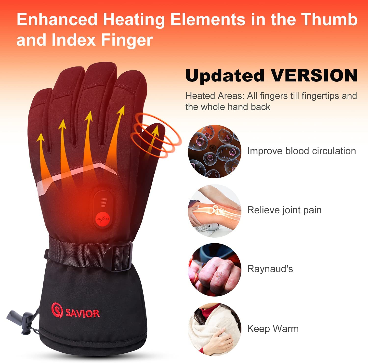 SNOW DEER Winter Beheizte Hand – Heat Resistant Glove Bewertung und Preis