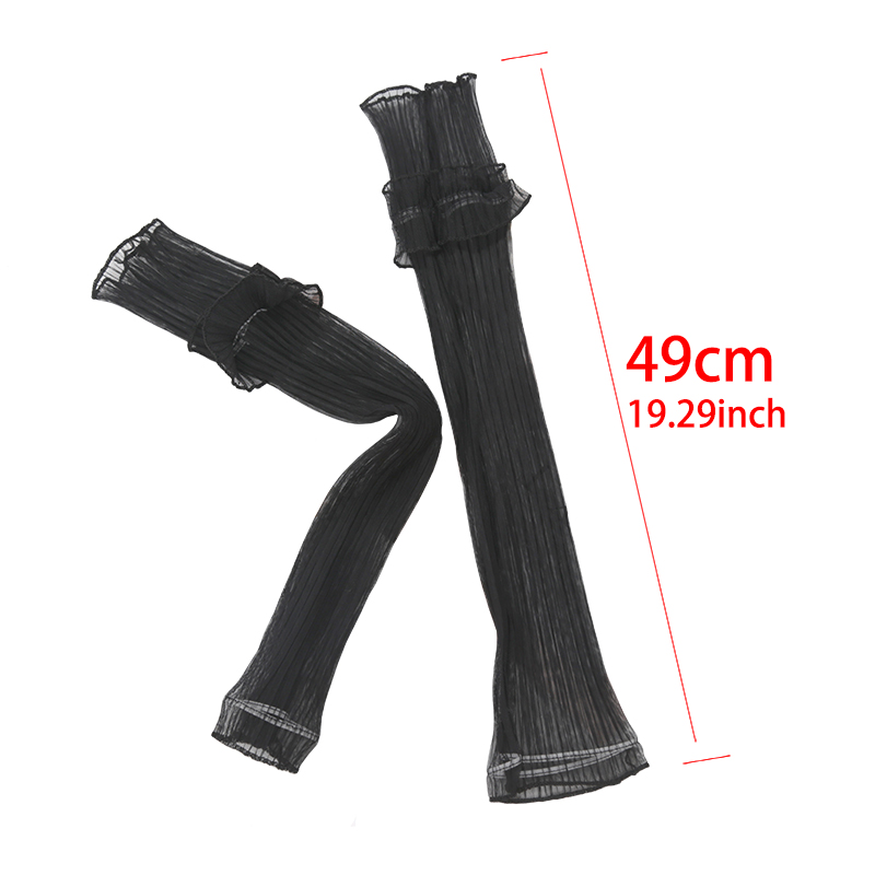 1 Paar Eisseide mit langen Ärm – Fingerless Glove Knit Bewertung und Preis