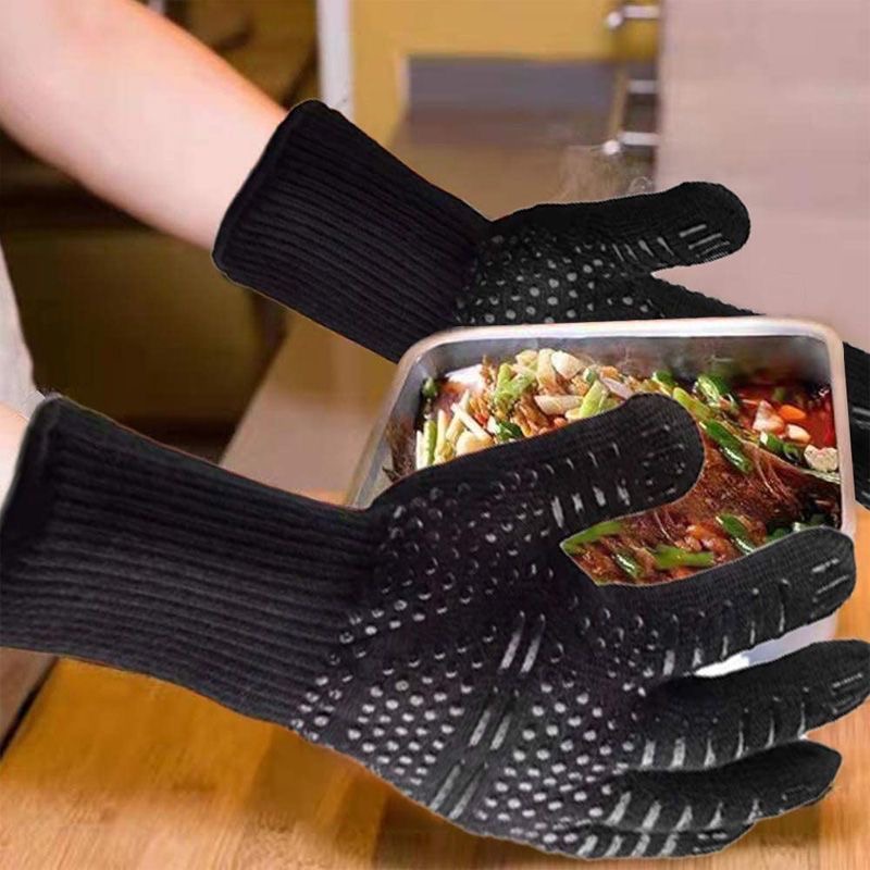 Explosive Hoch temperatur hand – Oven Mitt Silicone Bewertung und Preis