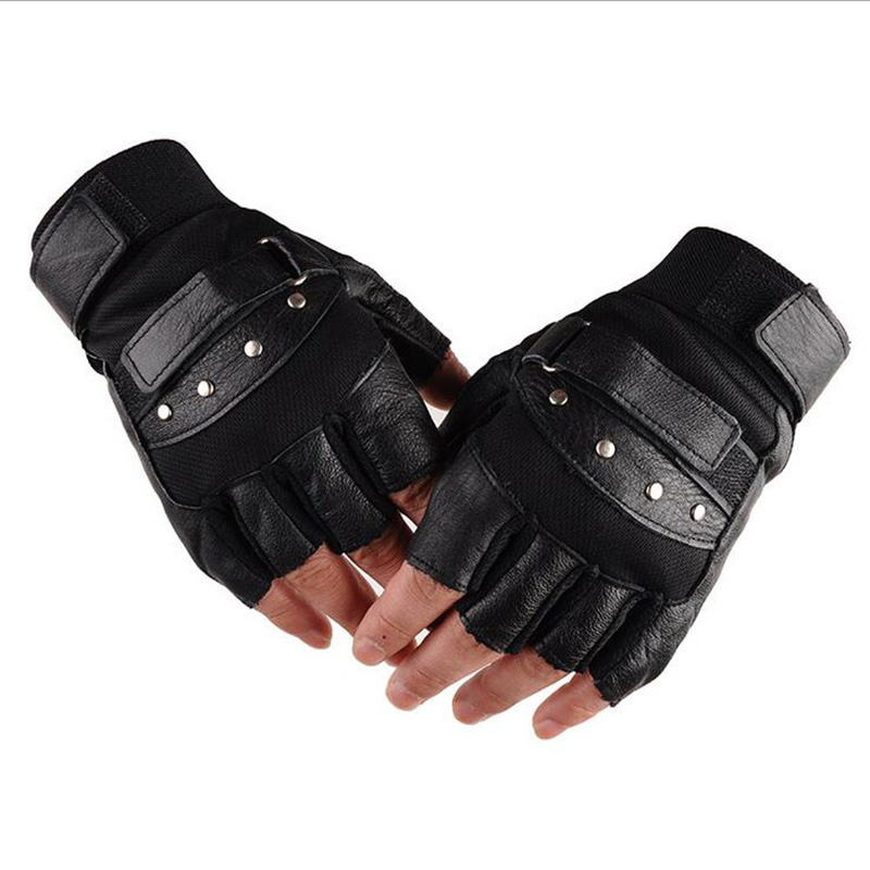 Herren Halb finger Leder Fitne – Workout Glove Gym Bewertung und Preis