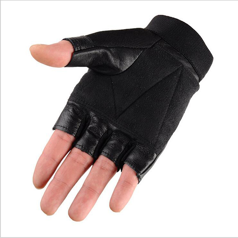 Herren Halb finger Leder Fitne – Workout Glove Gym Bewertung und Preis