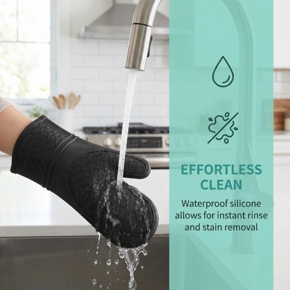Lebensmittelechte Silikon-Ofen – Oven Mitt Silicone Bewertung und Preis