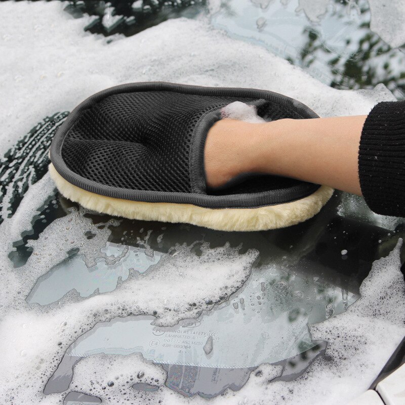 Auto wasch wolle Handschuhe ve – Wool Glove Lined Bewertung und Preis