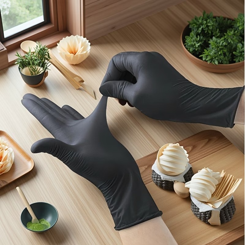 10/50/100 Stück schwarze Einwe – Nitrile Mechanic Glove Bewertung und Preis